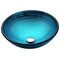 Anzzi Enti Series Deco-Glass Vessel Sink in Lustrous Blue LS-AZ045 - alternate 1